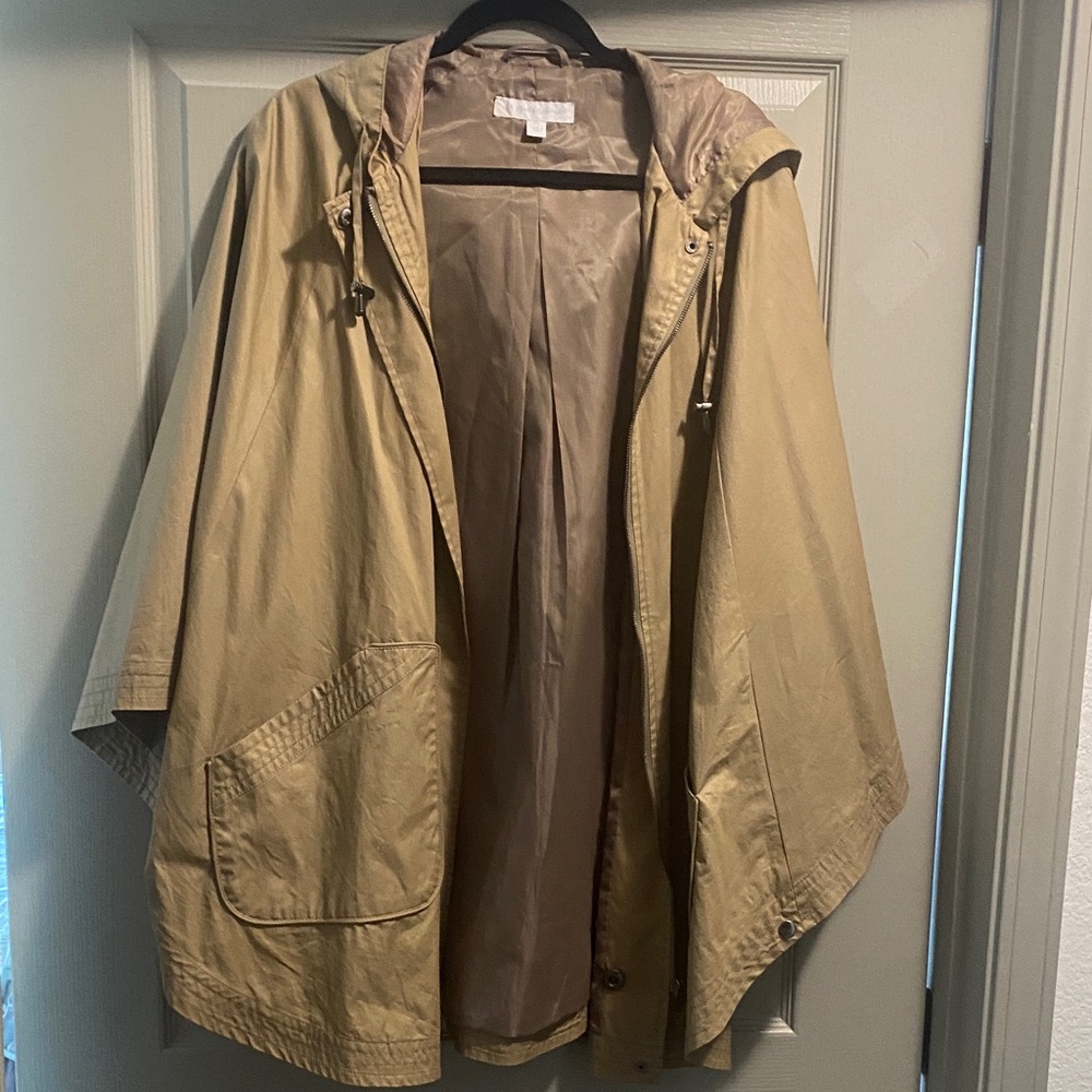 Jones New York Beige Cape Jacket